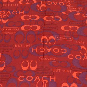 Coach Scarf  21x21
